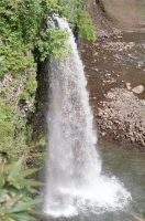 写真、白竜の滝
